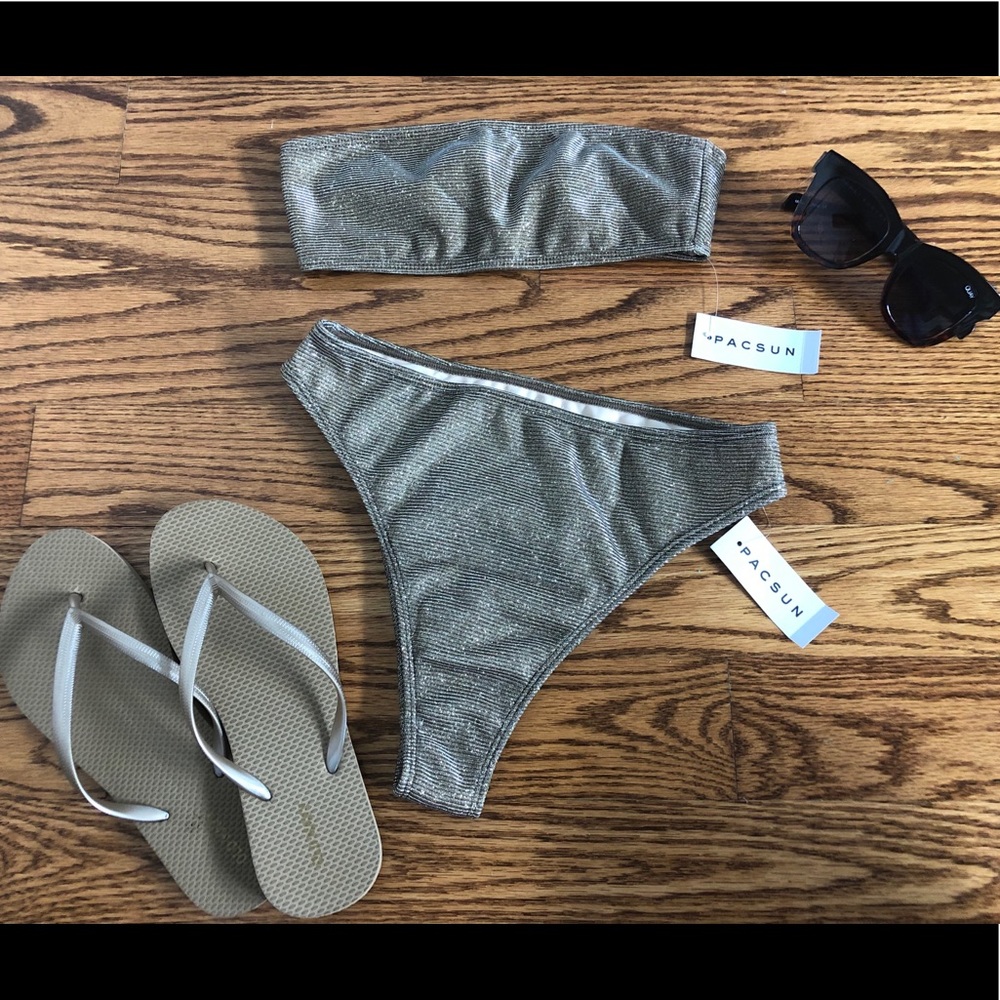 PacSun High-Wasted Bikini Set